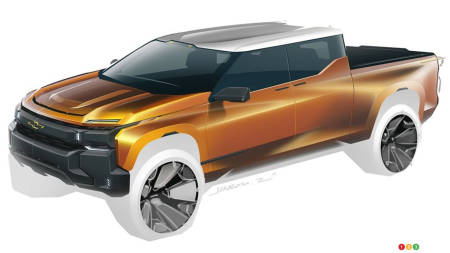 The Electric Silverado Pickup Will Debut at CES in Las Vegas in January